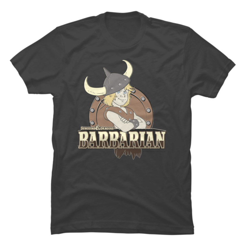 Dungeons&Dragons Barbarian - Buy t-shirt designs