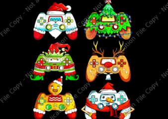 Christmas Santa Elf Gaming Controllers Snowman Png, Santa Elf Gaming Png, Gaming Christmas Png, Christmas Png, Game Xmas Png t shirt vector file