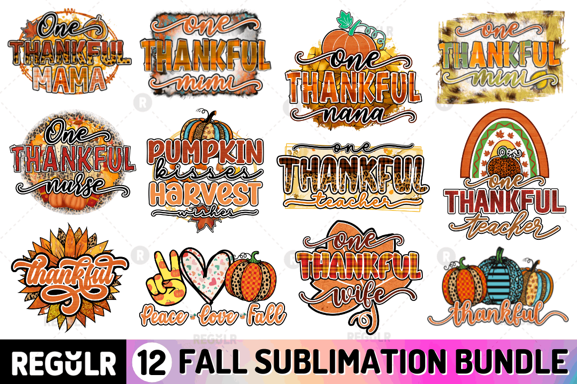 Backpack Sublimation Clipart Bundle Graphic by Regulrcrative