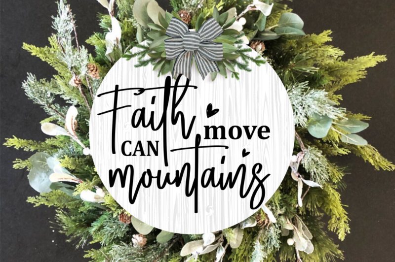 Farmhouse Christmas Round Sign Bundle