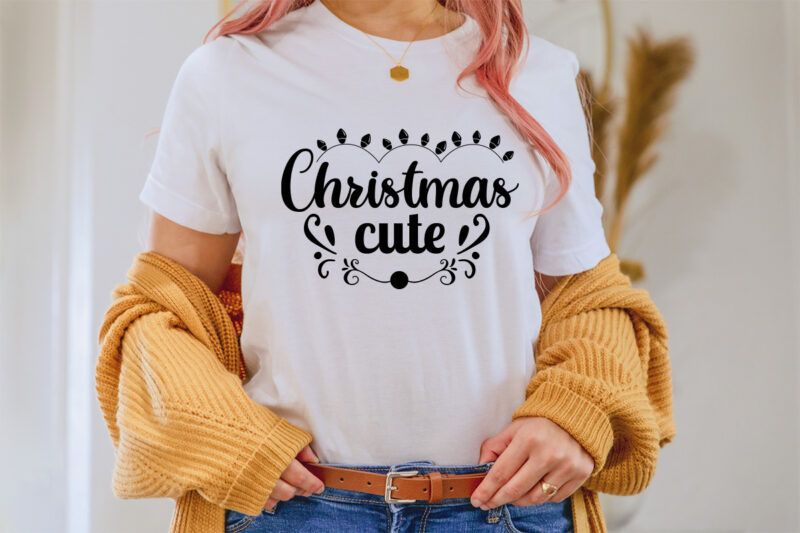 Christmas cute svg t-shirt