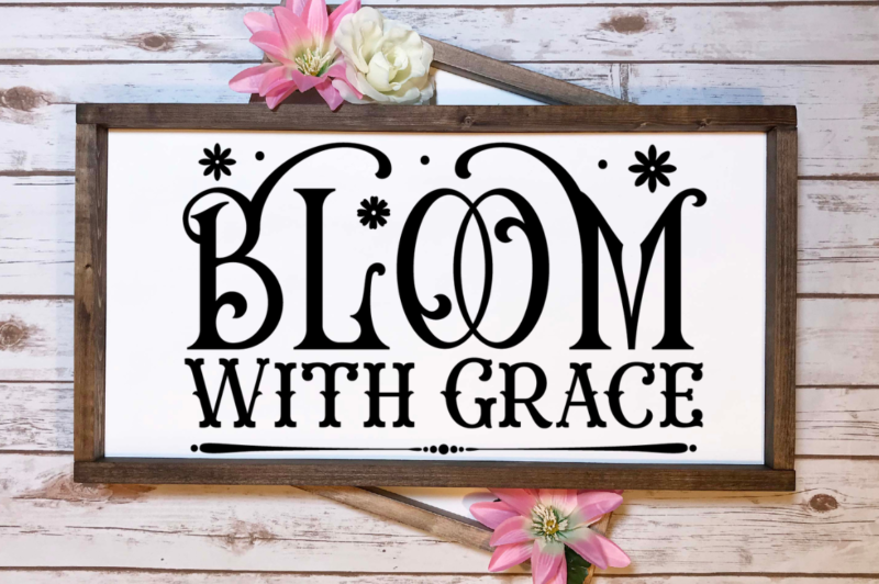 Flowers Market Farmhouse Sign Svg Bundle