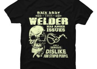 Funny Welder Skull Graphic Welder Gift Tee - Buy T-shirt Designs