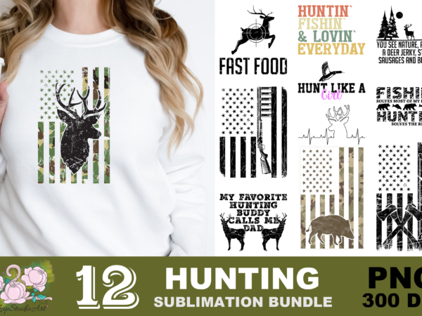 Hunting dad hunter png sublimation design