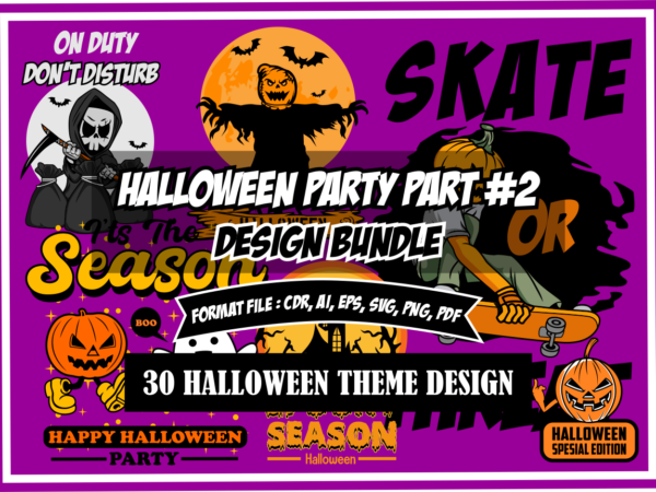 Bundle halloween part 2 t shirt template