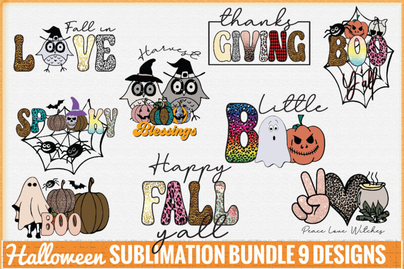 Halloween Sublimation Bundle