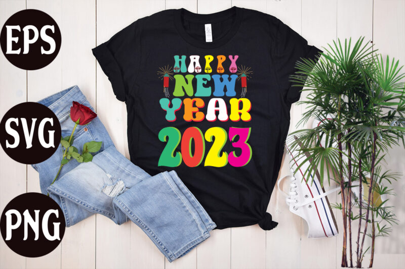 Happy New Year 2023 retro design, Happy New Year 2023 SVG design, New Year's 2023 Png, New Year Same Hot Mess Png, New Year's Sublimation Design, Retro New Year Png,