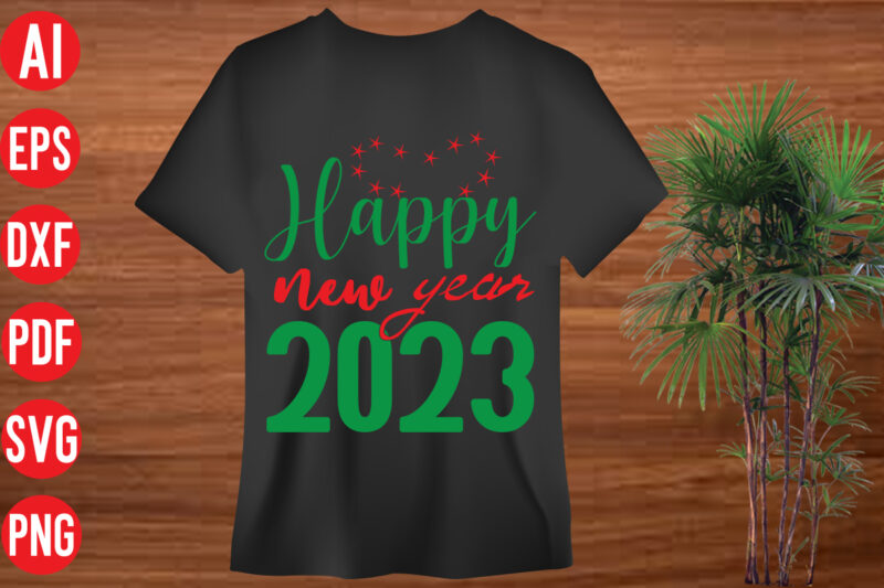 Happy new year T shirt design, Happy new year SVG cut file, Happy new year SVG design, christmas svg mega bundle , 130 christmas design bundle , christmas svg bundle