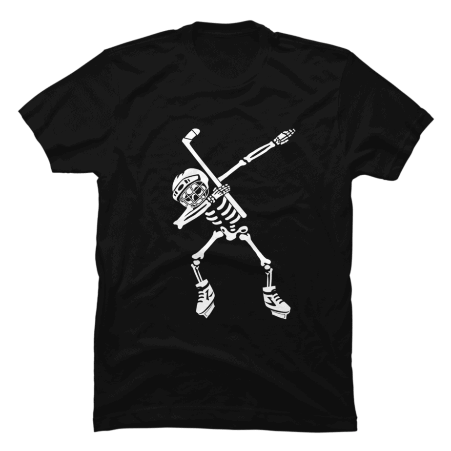 Hockey Skeleton Dabbing Dance Funny Christmas Gift For Boys - Buy t ...