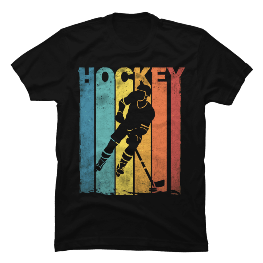 Hockey retro colors - Buy t-shirt designs