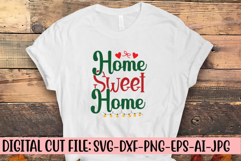 Home Sweet Home SVG Cut File