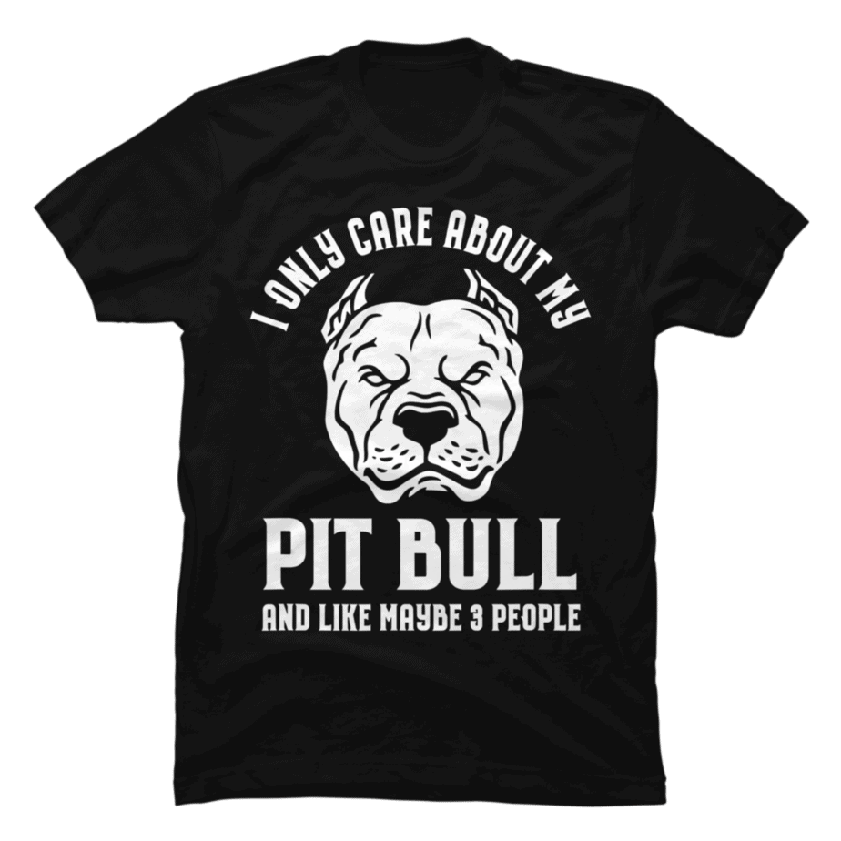 get a real dog pitbull t shirt