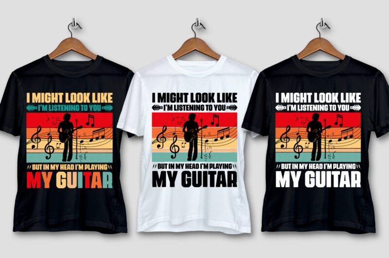 Sunset Vintage T-Shirt Design Bundle