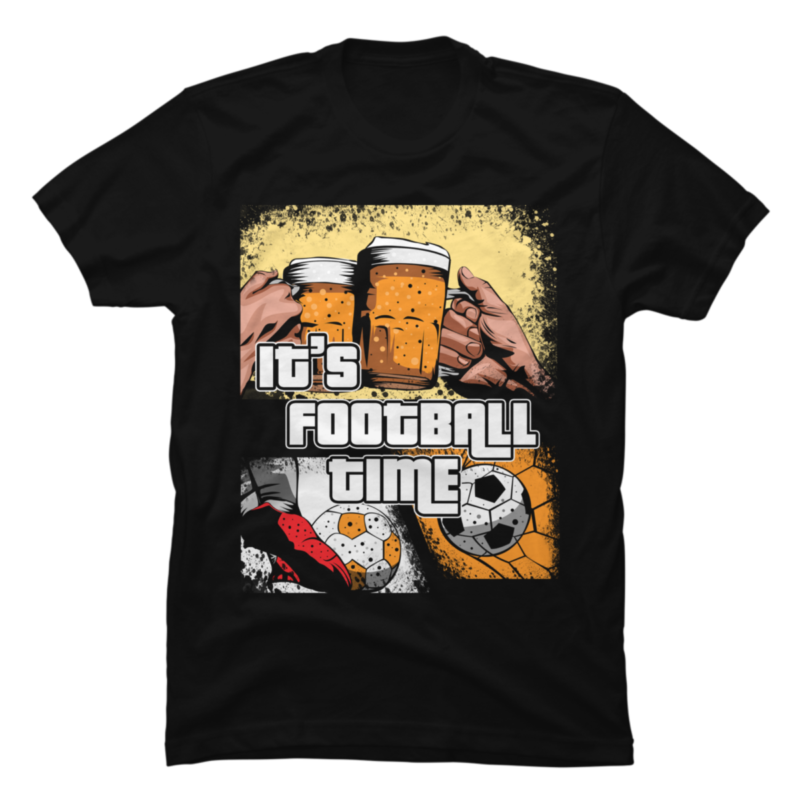 It's Football Time - Buy t-shirt designs