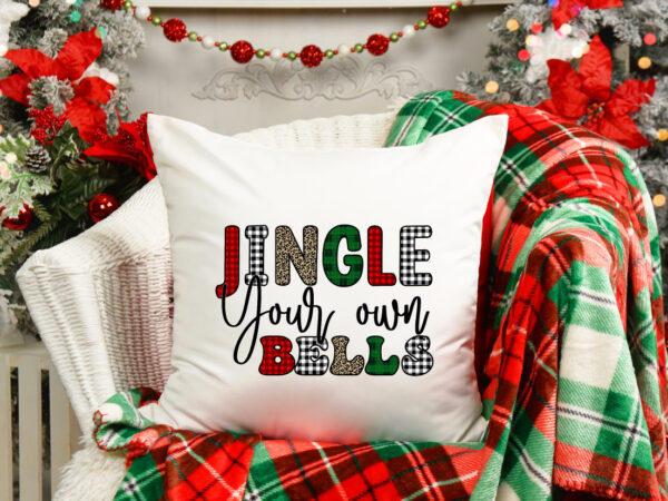 Jingle your own bells vector clipart