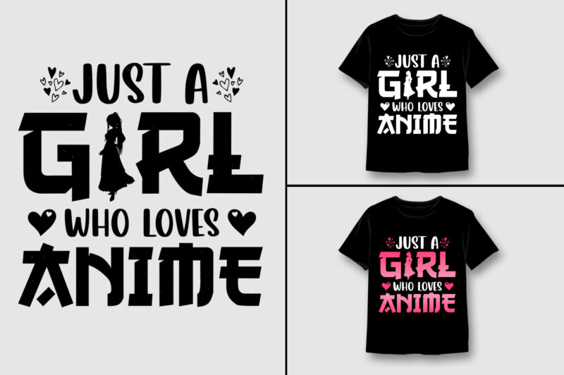 Girl T-Shirt Design Bundle