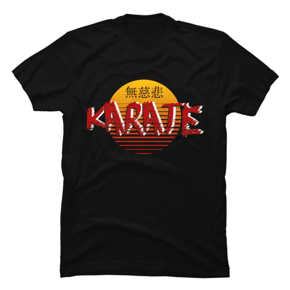 Karate No Mercy Kanji - Buy t-shirt designs