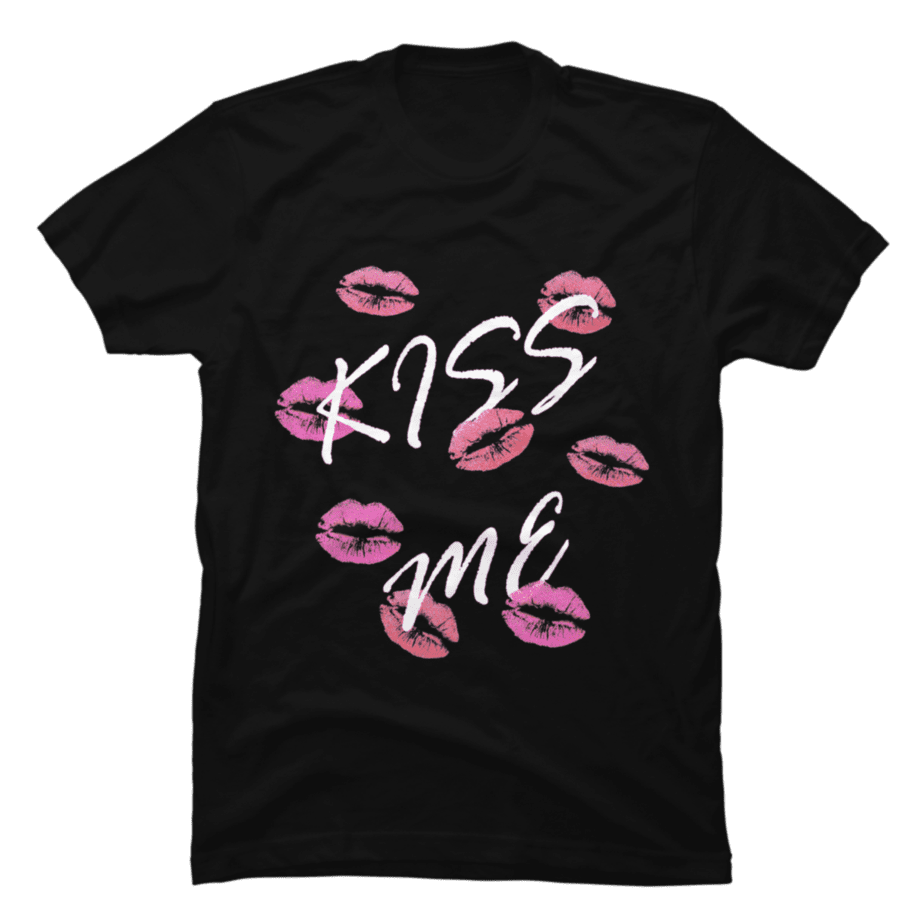 Kiss Me Valentines Day Buy T Shirt Designs 7356