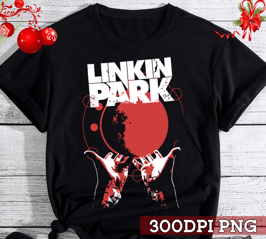 Linking Park, Red Hand, Red Global, Linkin Park PNG File - Buy t-shirt ...