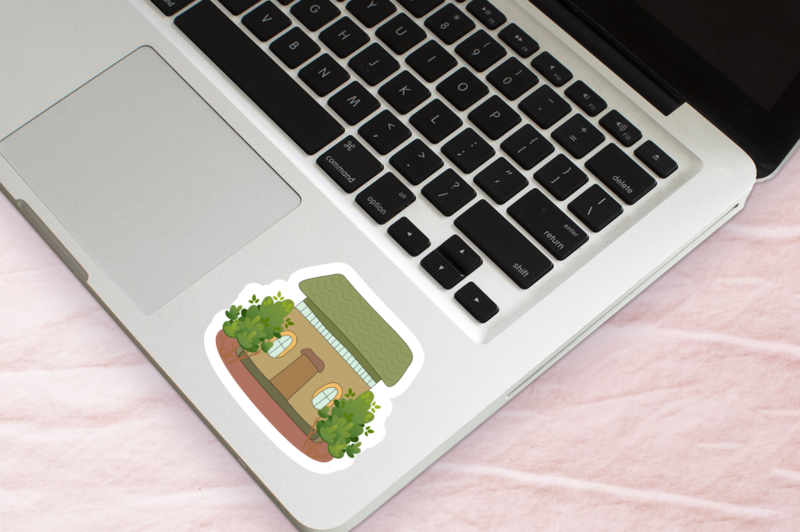 Little Cozy Houses Sticker Bundle