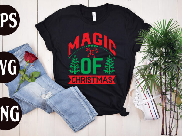 Magic of christmas t shirt design, magic of christmas svg cut file, christmas svg mega bundle ,130 christmas design bundle , christmas svg bundle , 20 christmas t-shirt design ,