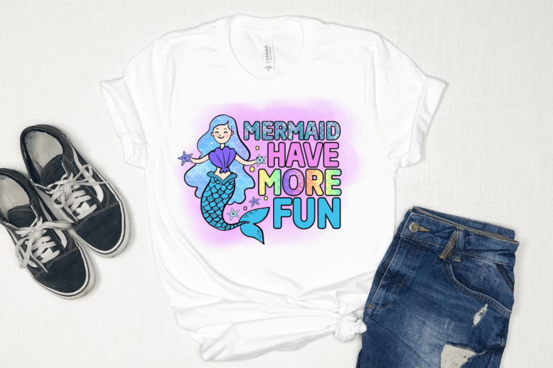 Mermaid Sublimation Bundle - Buy t-shirt designs