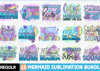 Mermaid Sublimation Bundle