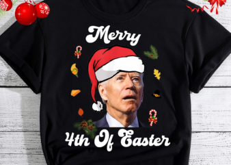 Merry 4th Of Easter Funny Dazed Joe Biden Groovy Christmas NL Archives ...