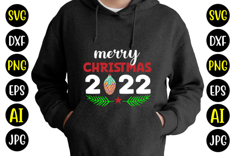 Merry Christmas 2022 T-shirt Design