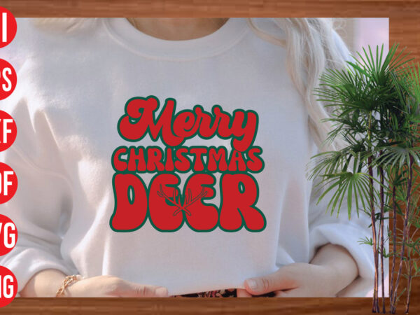 Merry christmas deer retro t shirt design, merry christmas deer svgcut file, merry christmas deer ,christmas png, retro christmas png, leopard christmas, smiley face png, christmas shirt design, sublimation design