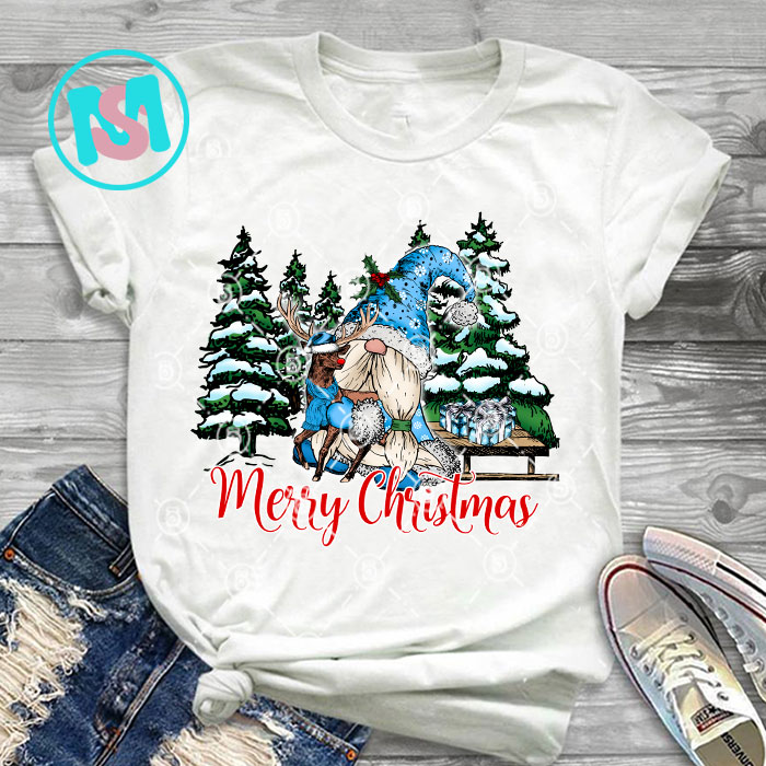 Merry Christmas Gnome PNG, Merry Christmas Coffee, Xmas PNG, Digital Download