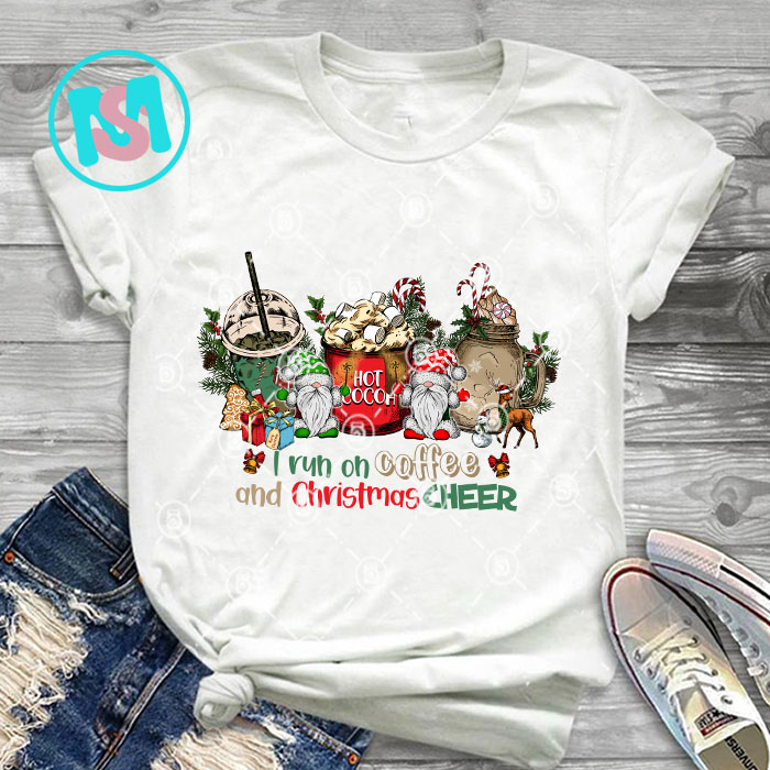 Merry Christmas Gnome PNG, Merry Christmas Coffee, Xmas PNG, Digital Download