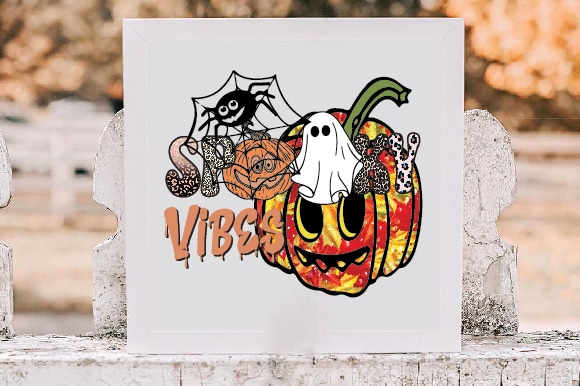 Halloween Cute Ghost Sublimation Bundle