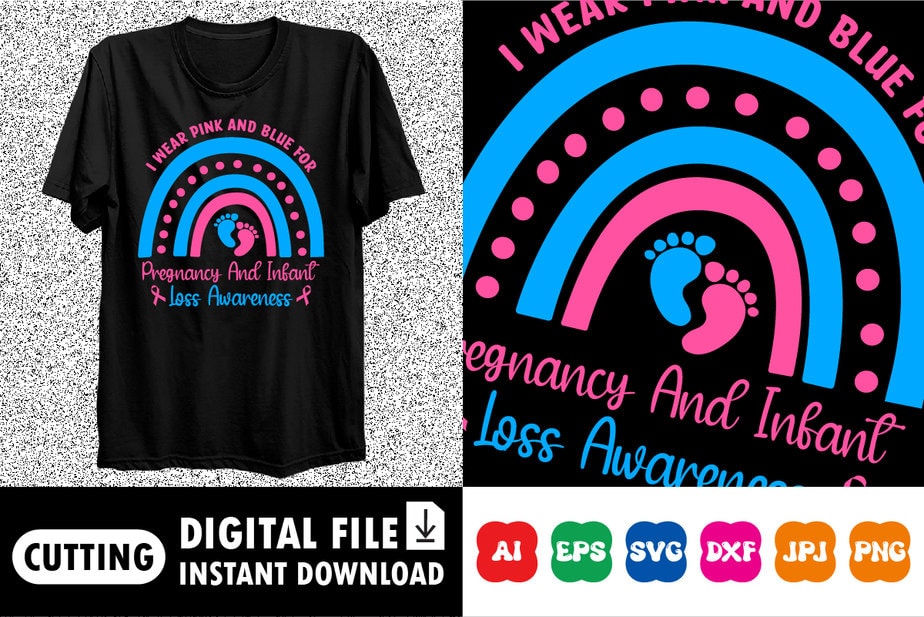 Blessed To Carry This Baby Pregnancy T-shirt Design Vector Download