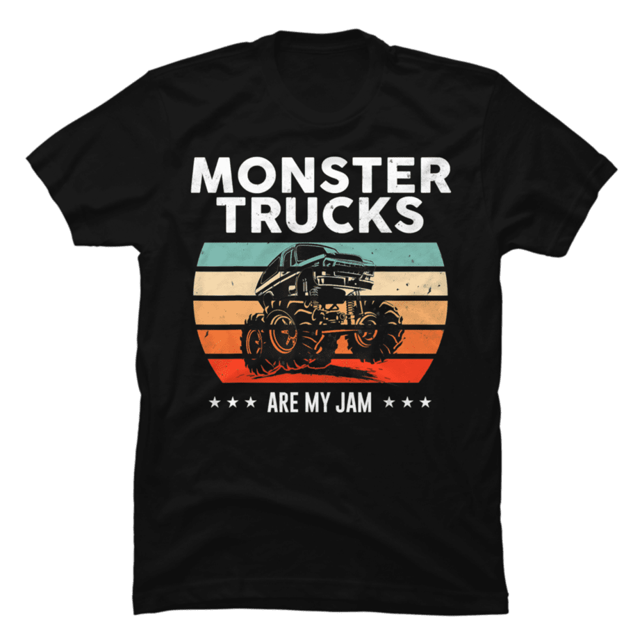 Monster Truck Are My Jam - Buy t-shirt designs