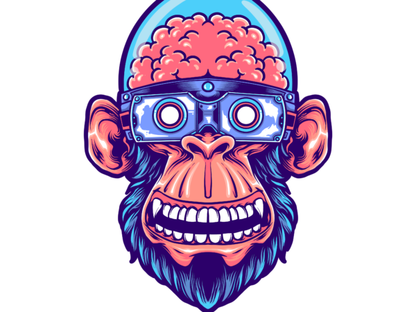 Mutan monkey t shirt designs for sale