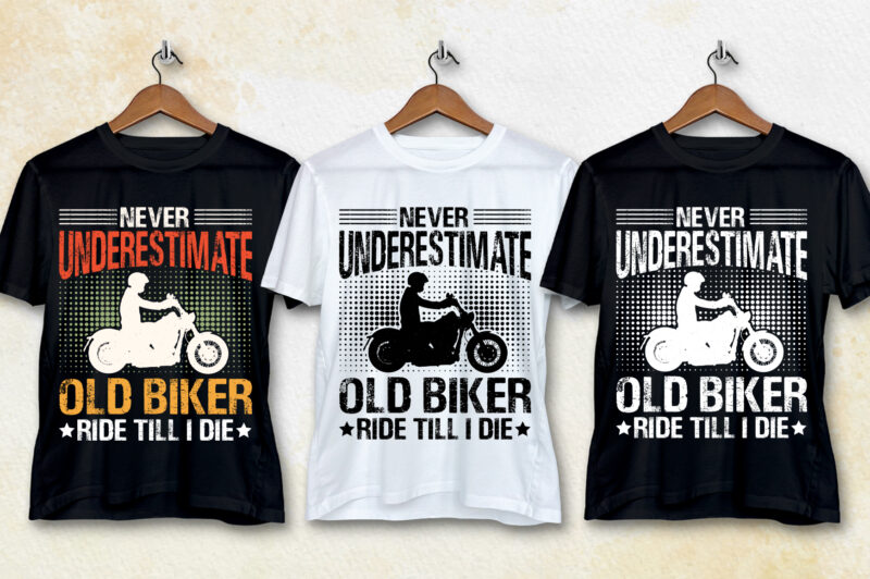 Vintage Typography T-Shirt Design Bundle