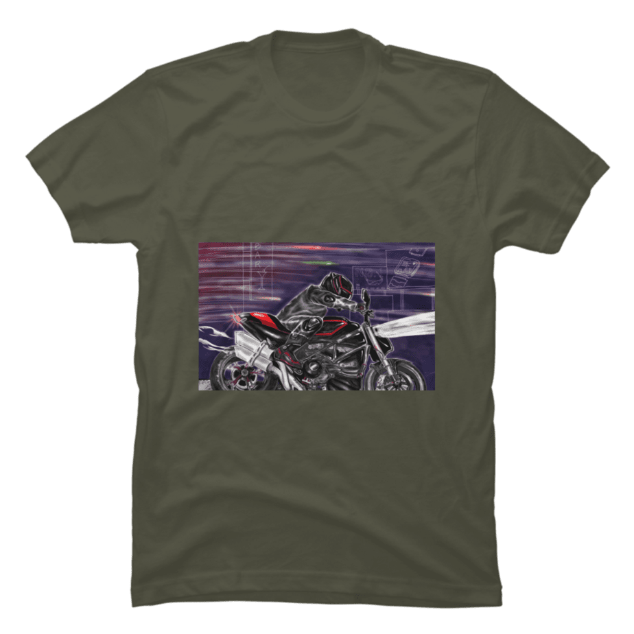 Nic Borg Riding Beloved Motorcycle Buy T Shirt Designs 2054