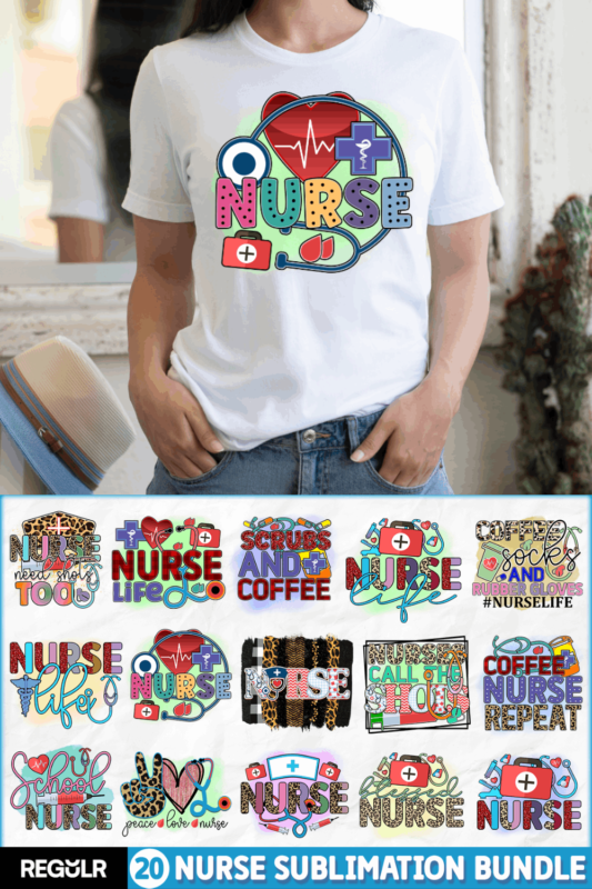 Nurse Sublimation Bundle