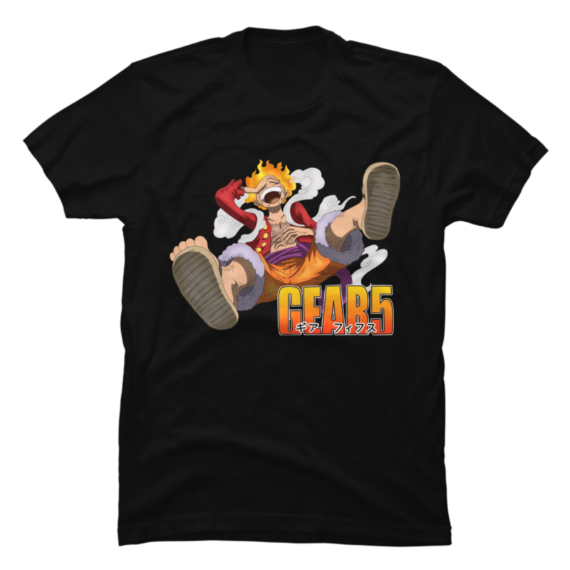 One Piece Monkey D. Luffy Gear 5 - Buy t-shirt designs
