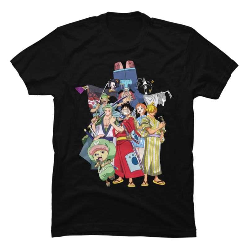 One Piece Straw Hat Pirates Wano Arc Buy T Shirt Designs