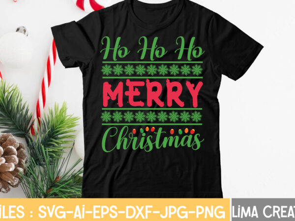 Ho Ho Ho Svg, Christmas Svg, Christmas T Shirt Svg, Chriatmas Clipart,  Santa Svg, silhouette svg files