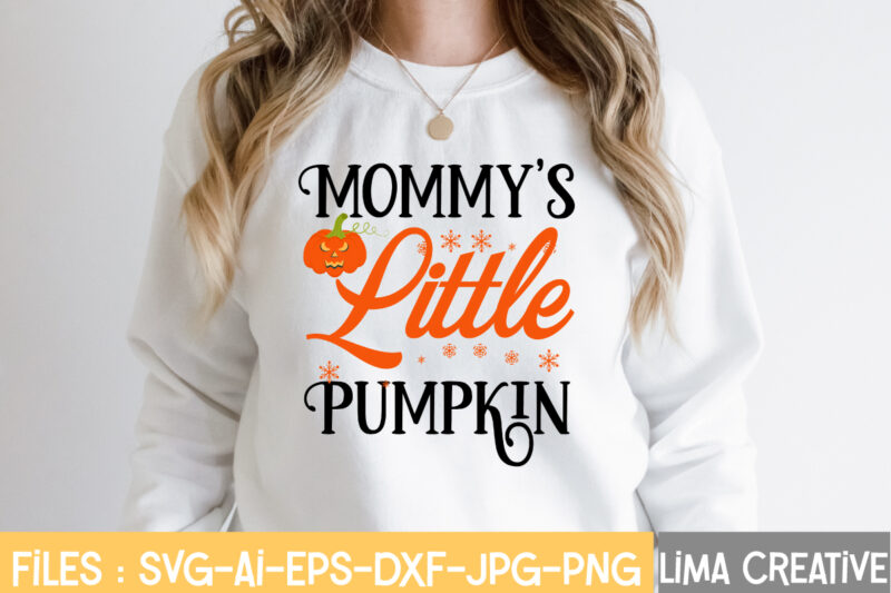 Mommy's Little Pumpkin T-shirt Design,fall t-shirt design, fall t-shirt designs, fall t shirt design ideas, cute fall t shirt designs, fall festival t shirt design ideas, fall harvest t shirt