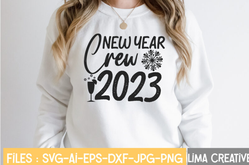 New Year SVG Bundle,New Years SVG Bundle, New Year's Eve Quote, Cheers 2023 Saying, Nye Decor, Happy New Year Clip Art, New Year, 2023 svg, LEOCOLOR Happy New Year 2023