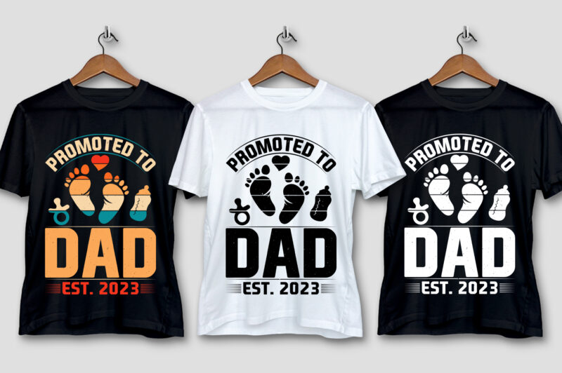 Dad Papa T-Shirt Design Bundle