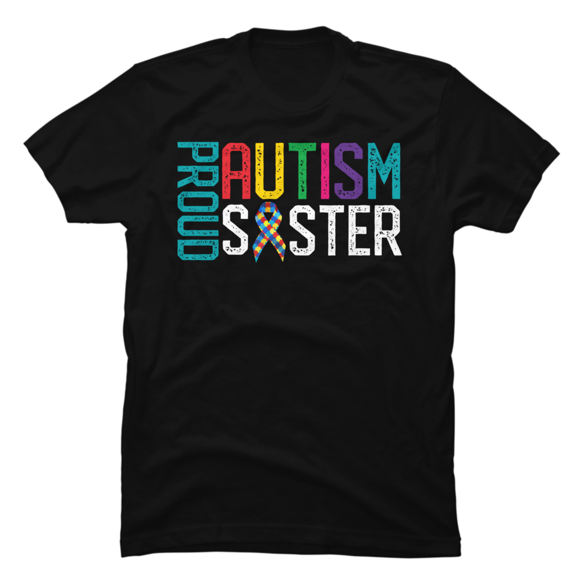 Proud Autism Sister Autism Awareness Buy T Shirt Designs