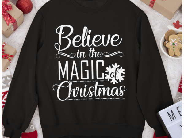 Rd believe in the magic of christmas , christmas shirt, winter shirt t shirt design online