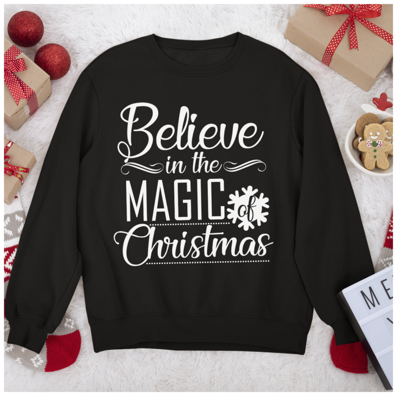 RD Believe in the magic of Christmas , Christmas Shirt, Winter Shirt