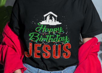RD Happy Birthday Jesus Christmas Pajama Holiday Xmas Gifts Shirt