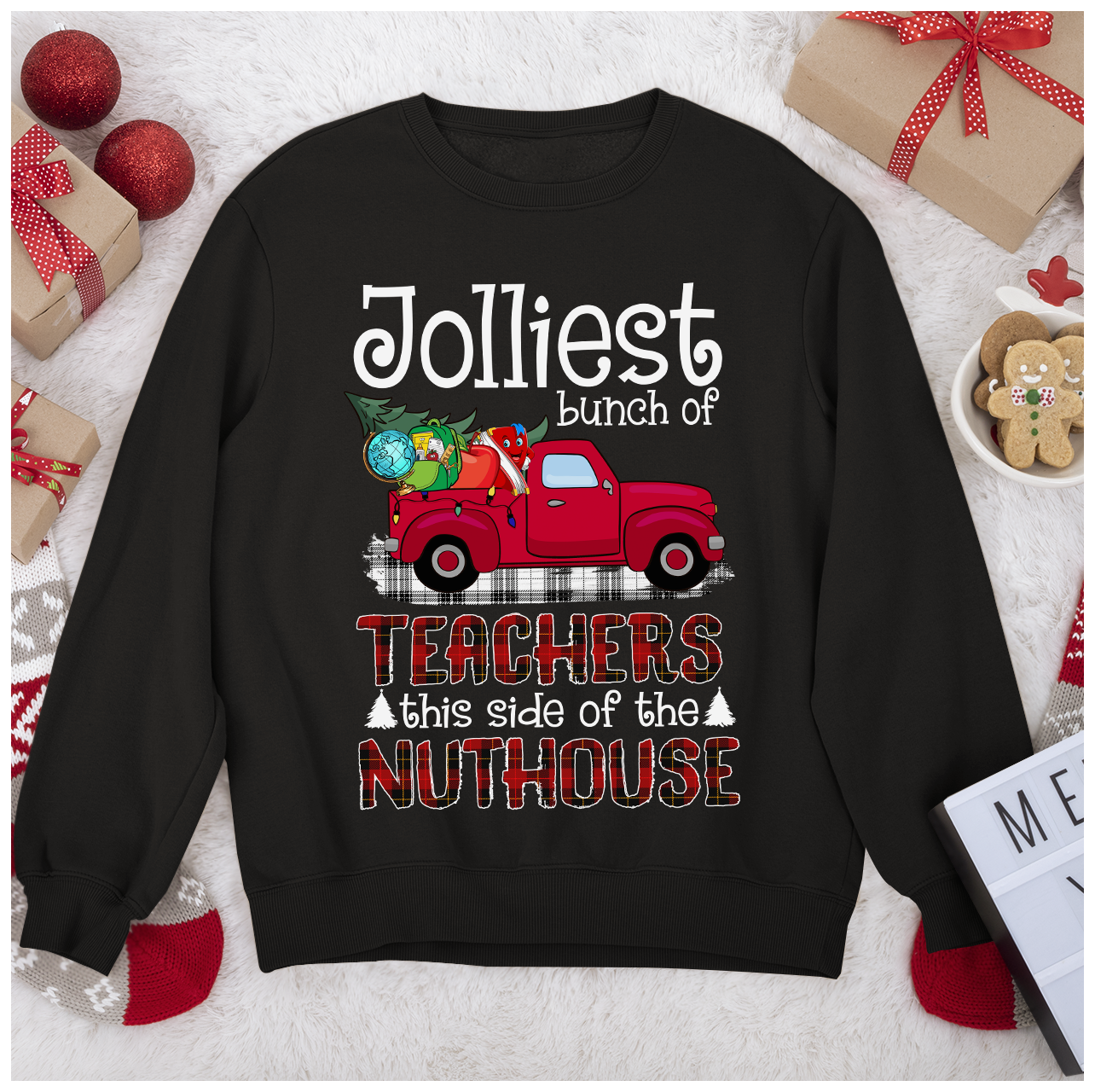 RD Jolliest Bunch Of Teachers This Side Of The Nuthouse School Shirt